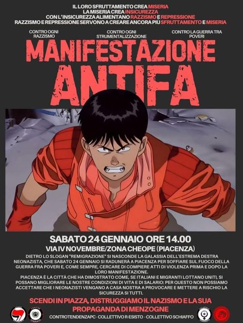 MANIFESTAZIONE ANTIFASCISTA