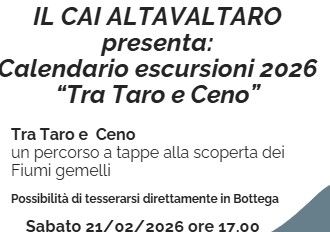 CAI Alta Valtaro - presentazione escursioni 2026