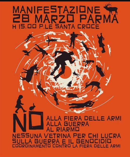 CORTEO NO ALLA FIERA DELLE ARMI 