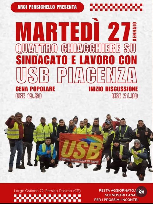 QUATTRO CHIACCHIERE SU SINDACATO E LAVORO 